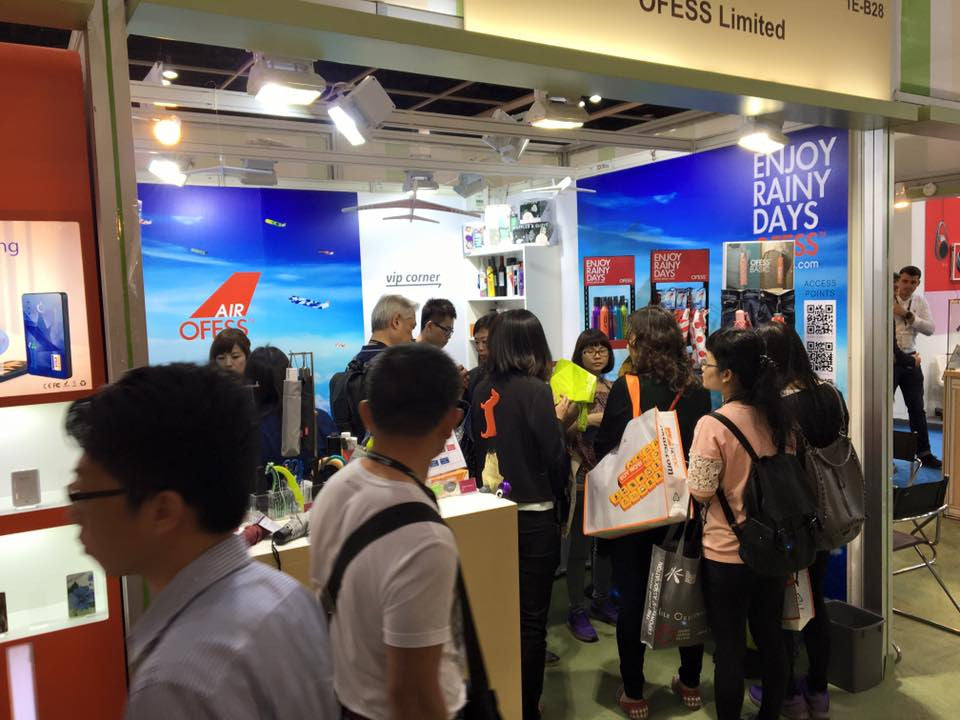 Thank you on board at Hong Kong Gift & Premium show 2016